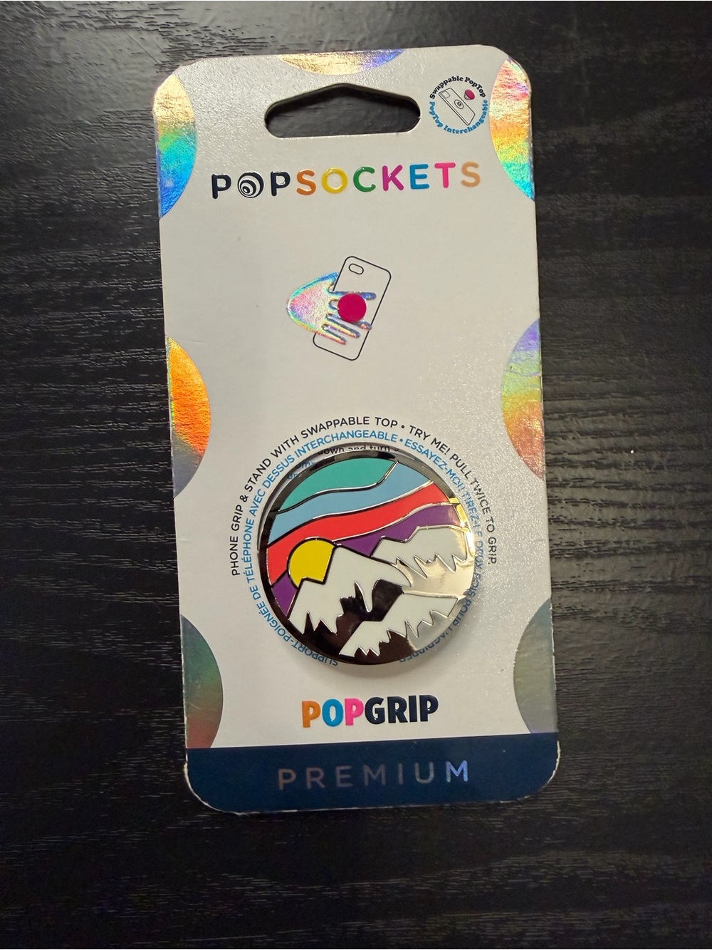PopSocket mountain sunset